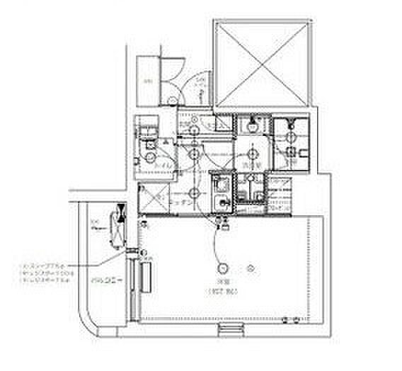 アルモニー御茶ノ水 501｜東京都文京区湯島2丁目(賃貸マンション1R・5階・22.20㎡)の写真 その2