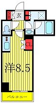 BELISTA文京白山 1302 ｜ 東京都文京区本駒込1丁目2-2（賃貸マンション1R・13階・27.30㎡） その2