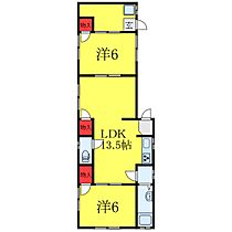 ヴィラ・ソレイユ2  ｜ 東京都板橋区小茂根2丁目29-11（賃貸アパート2LDK・2階・57.90㎡） その2