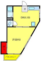 梶原コーポ 201 ｜ 東京都板橋区前野町4丁目28-13（賃貸マンション1DK・2階・28.05㎡） その2