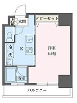 東京都北区赤羽2丁目（賃貸マンション1K・8階・26.63㎡） その2