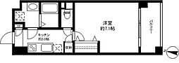 WISTERIAKOMAZAWA 1Kの間取図画像
