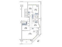ガーデンアソシエH棟 4LDKの間取図画像