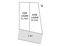 物件画像 六角橋5丁目　建築条件付き売地　全２区画