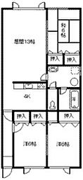 FourSeasons四季 3LDKの間取図画像