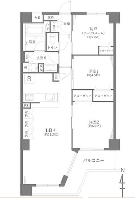 【間取図】