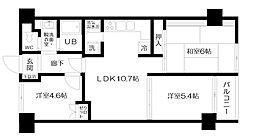 シティハウス西大久保 3LDKの間取図画像