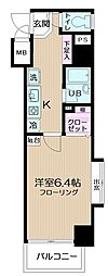 日神パレステージ三軒茶屋2 1Kの間取図画像