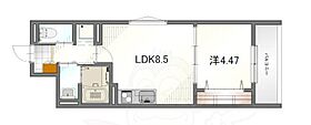 グランマーレ尼崎  ｜ 兵庫県尼崎市長洲東通２丁目（賃貸アパート1LDK・2階・33.22㎡） その2