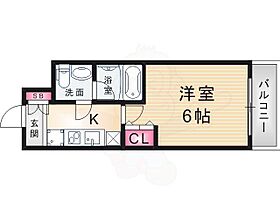 兵庫県尼崎市立花町１丁目（賃貸マンション1K・10階・20.59㎡） その2