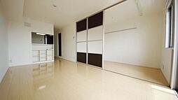 JR武蔵野線 新三郷駅 徒歩19分の賃貸アパート 3階1LDKのリビング/ダイニング