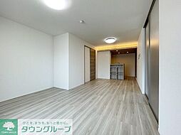 東武伊勢崎線 竹ノ塚駅 徒歩22分の賃貸アパート 1階3LDKのリビング/ダイニング