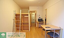 東武伊勢崎線 竹ノ塚駅 徒歩23分の賃貸アパート 1階1Kのリビング/ダイニング