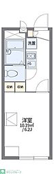 レオパレスオンダ 1Kの間取図画像