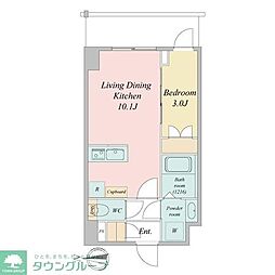 LIME RESIDENCE KAWAGUCHI EAST 1LDKの間取図画像