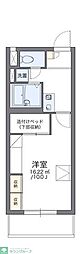 レオパレスグレイスフル 1Kの間取図画像