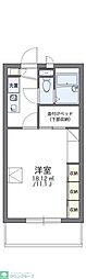 レオパレスプリエ 1Kの間取図画像