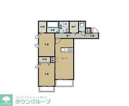 vipucoloco 1LDKの間取図画像