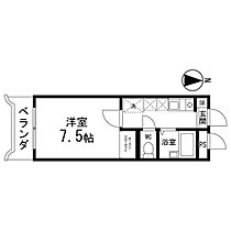 コーポしんし 403 ｜ 宮城県仙台市青葉区荒巻（賃貸マンション1K・4階・23.20㎡） その2