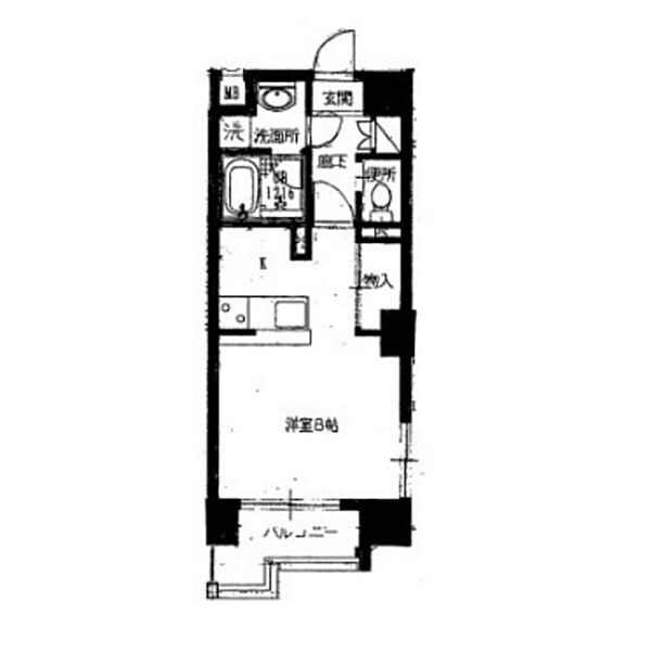 ヴィアーレ広瀬 ｜宮城県仙台市青葉区八幡1丁目(賃貸マンション1R・6階・32.20㎡)の写真 その2