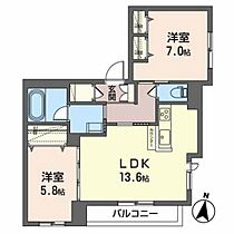 コンフォール木町  ｜ 宮城県仙台市青葉区木町通2丁目（賃貸マンション2LDK・2階・63.52㎡） その2