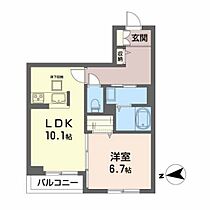 リアン小田原  ｜ 宮城県仙台市宮城野区小田原1丁目（賃貸マンション1LDK・1階・44.48㎡） その2