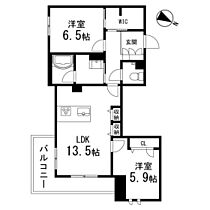 レィディアンス本町 302 ｜ 宮城県仙台市青葉区本町2丁目（賃貸マンション2LDK・3階・65.35㎡） その2