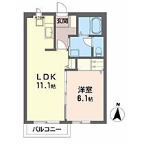 ルミエール北山  ｜ 宮城県仙台市青葉区千代田町（賃貸アパート1LDK・2階・41.20㎡） その2