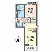 エスポワール大和町  ｜ 宮城県仙台市若林区大和町1丁目（賃貸マンション1LDK・3階・42.13㎡） その2