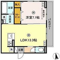 DーROOM小田原5丁目  ｜ 宮城県仙台市青葉区小田原5丁目（賃貸アパート1LDK・2階・46.95㎡） その2