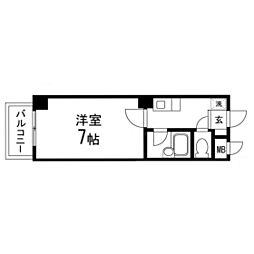 間取図画像 1K