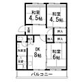 仙台中山団地3号棟3階5.2万円