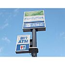 コンビニ「ファミリーマート宮町四丁目店まで366ｍ」