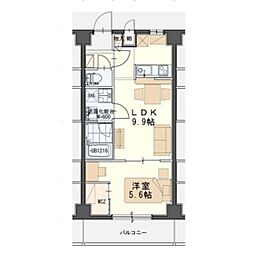ティンクホーム 1LDKの間取図画像