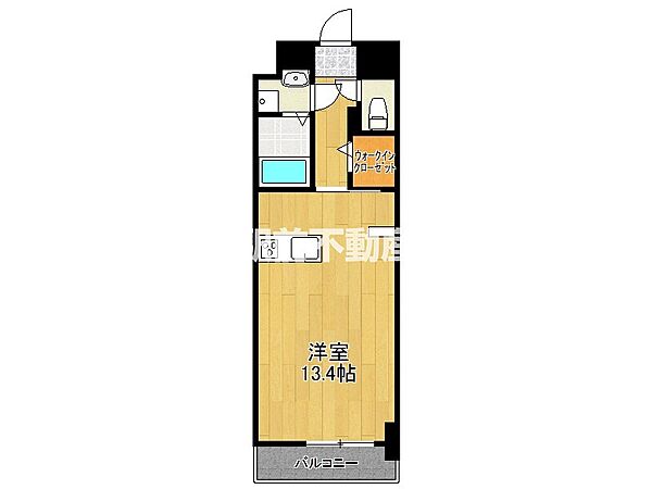 Grand Hills 102｜佐賀県佐賀市大財4丁目(賃貸マンション1R・1階・34.79㎡)の写真 その2