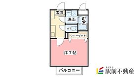 みずほ 201 ｜ 佐賀県佐賀市本庄町大字本庄27-4、27-5（賃貸アパート1K・2階・24.75㎡） その2