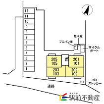 ハミングバード牛島 101 ｜ 佐賀県佐賀市巨勢町大字牛島616-1（賃貸アパート1LDK・1階・40.27㎡） その7