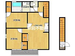 サンハイツKS 2階