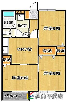 パディービレッジ鶴田B_間取り_0