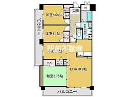 エスプラッツ白山 4LDKの間取図画像