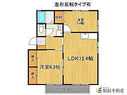 エランドール木原 2階