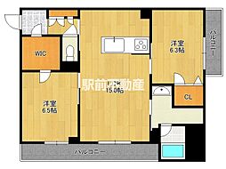 シャーメゾン県庁南 3階