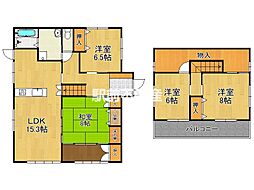 Sora　Blue 1階4LDKの間取り