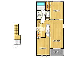 アクアルーチェ久保泉II 2階