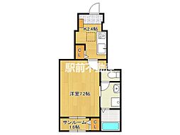 ソレイユ 1階/103