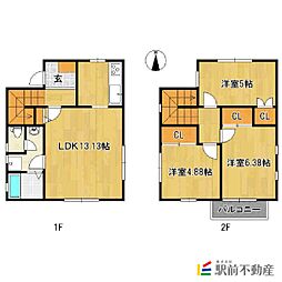 三日月借家　西棟 1