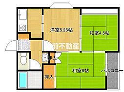 コーポカトー材木 2階