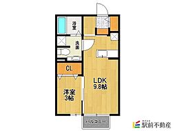 ジェネスONE神園B 1階