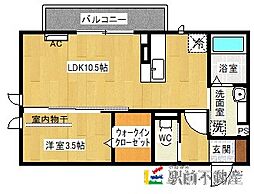 ハッピーライト　M 2階