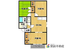 ベルクレージュ兵庫南B 2階